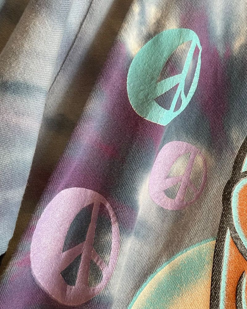 スクービー・ドゥー タイダイTシャツ ディテール
