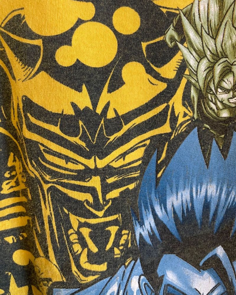 Dragon Ball Z Tシャツ ディテール
