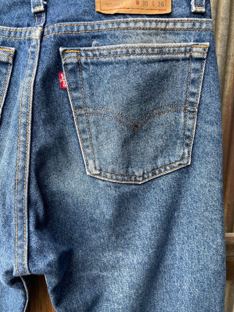 Levi's 505 デニムパンツ 赤タブ