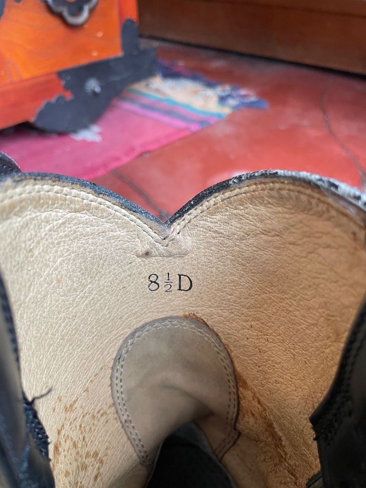 ARIAT ペコスブーツ ディテール