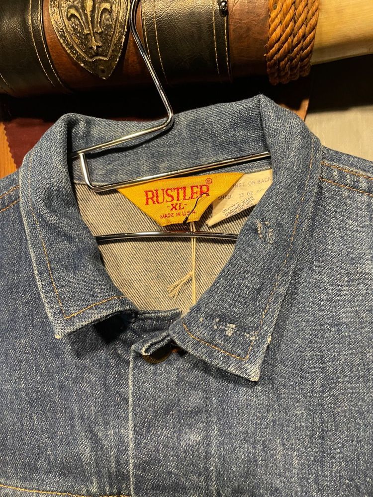 RUSTLER デニムトラッカージャケット ディテール