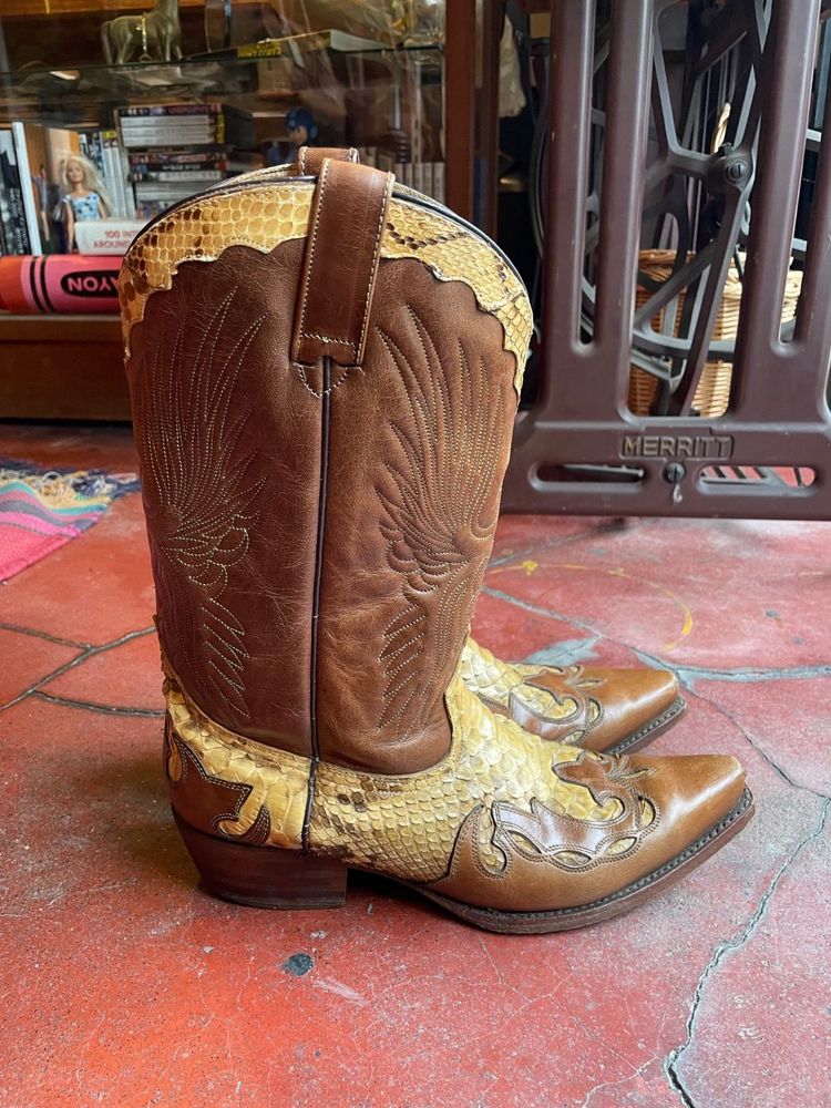 Adams Boots ウエスタンブーツ ディテール