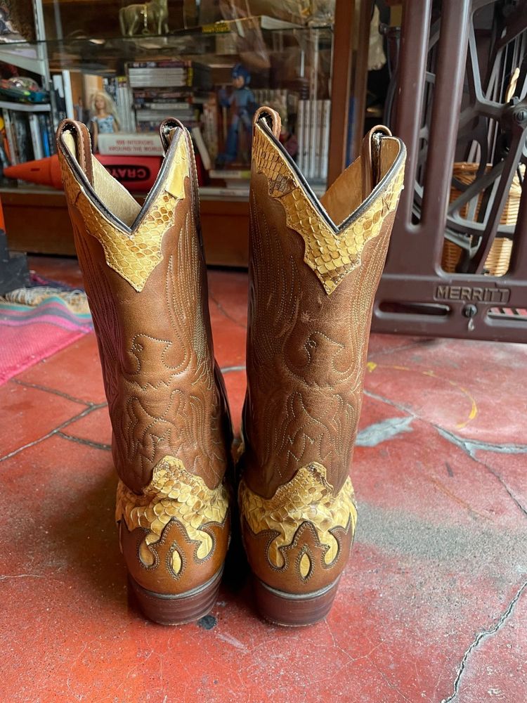 Adams Boots ウエスタンブーツ つま先