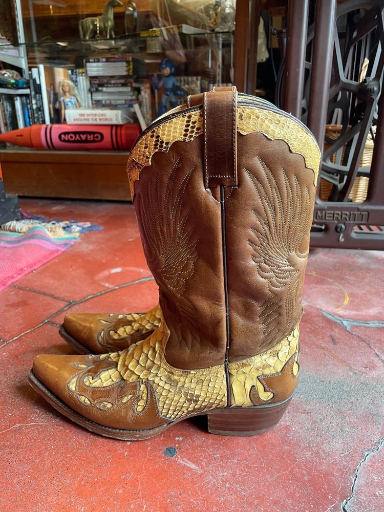 Adams Boots ウエスタンブーツ ステッチ