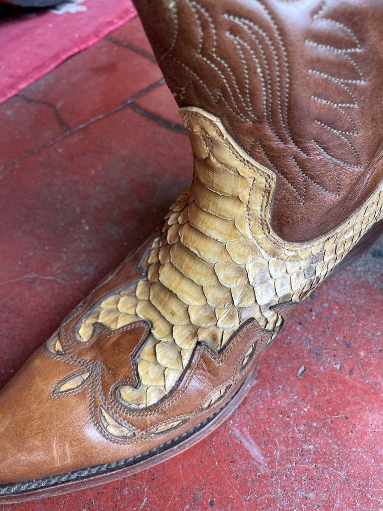 Adams Boots ウエスタンブーツ ディテール