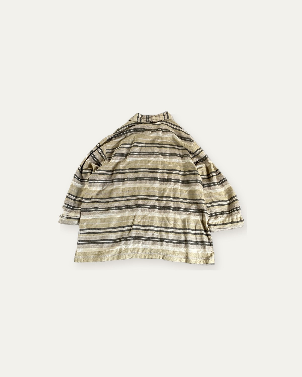 CHICO'S DESIGN シルクのボーダージャケット 1
