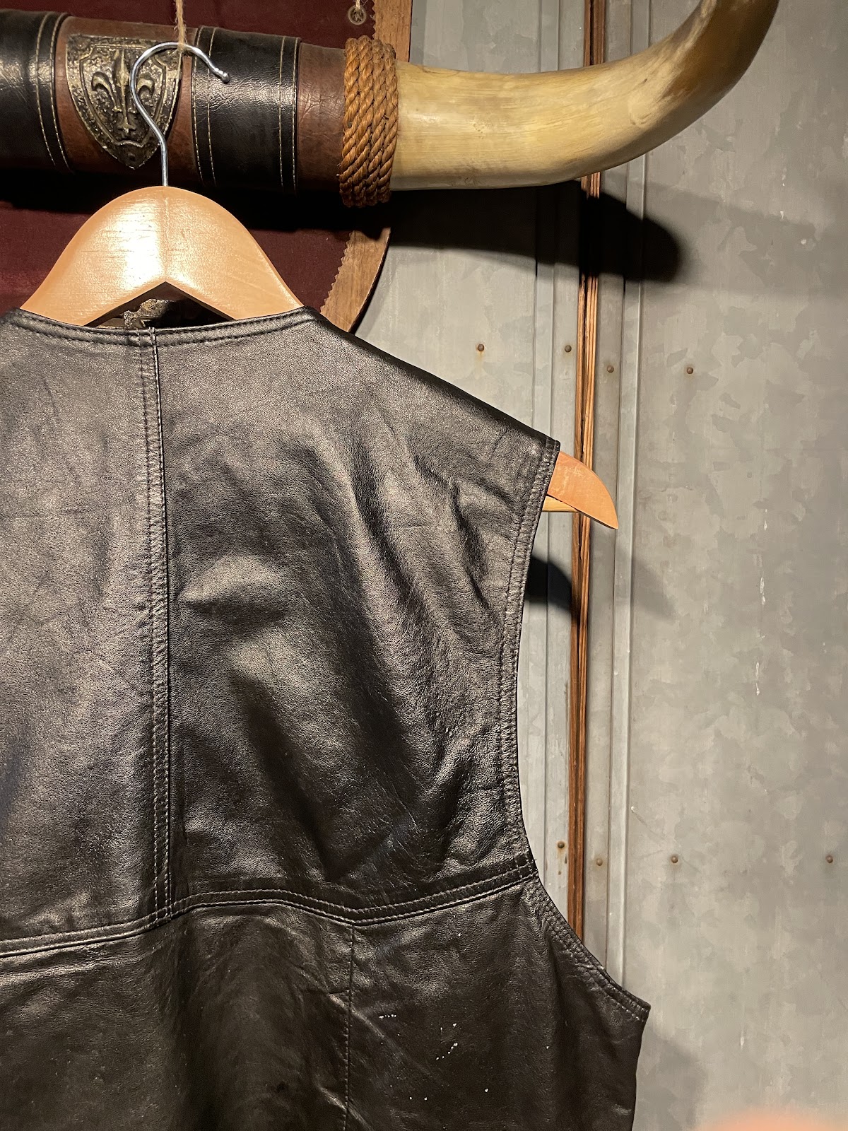 Leather Utility Vest 9