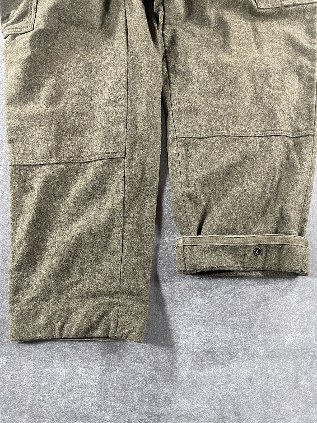 1950〜60年代頃 西ドイツ軍 ウールカーゴパンツ オリーブドラブ ミリタリー メンズ 5
