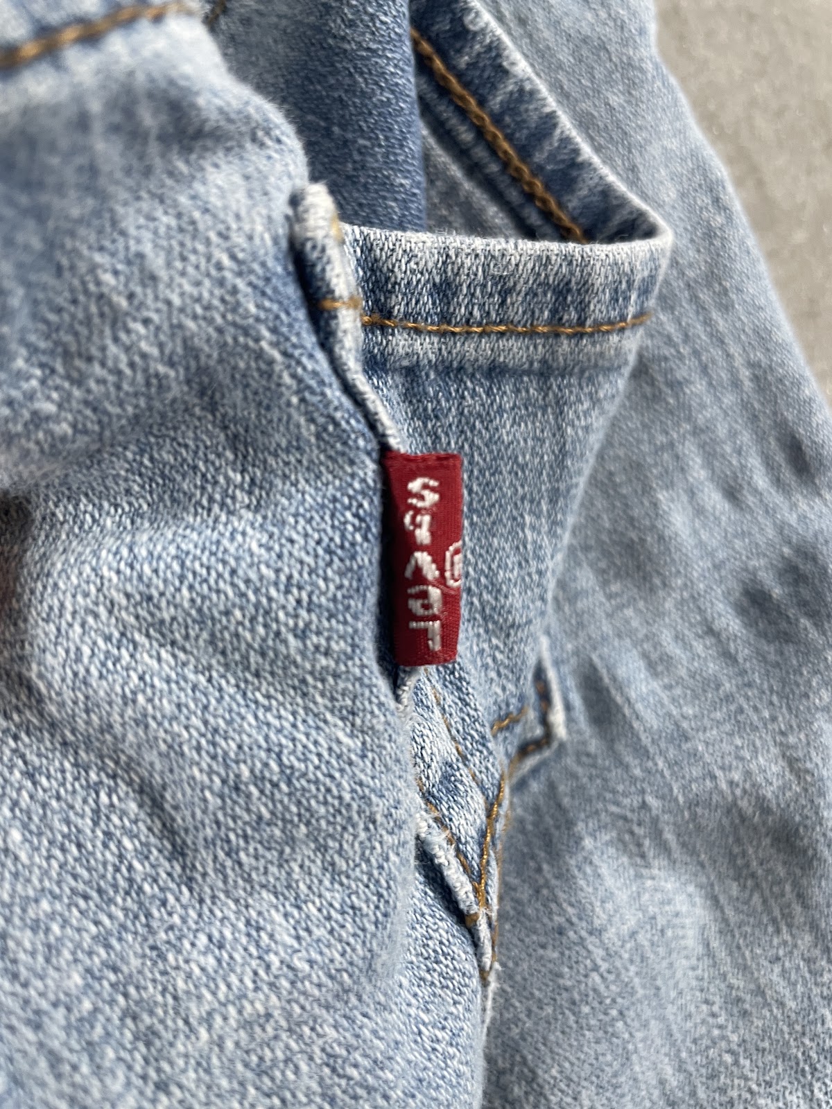 Levi's グラフィックプリント ブーツカットデニム ライトブルー 2000年代頃 レディース 12