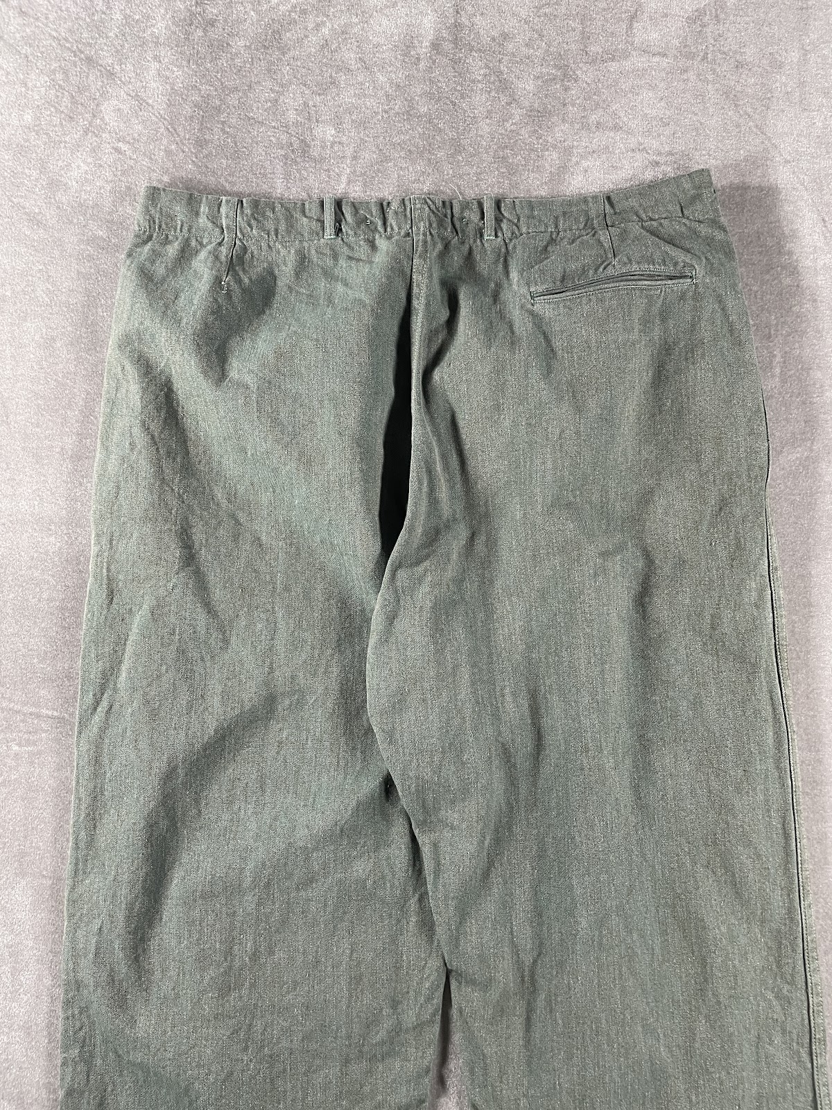 FRISTADS ワークパンツ（プリズナーパンツ） グレーグリーン スウェーデン メンズ 9