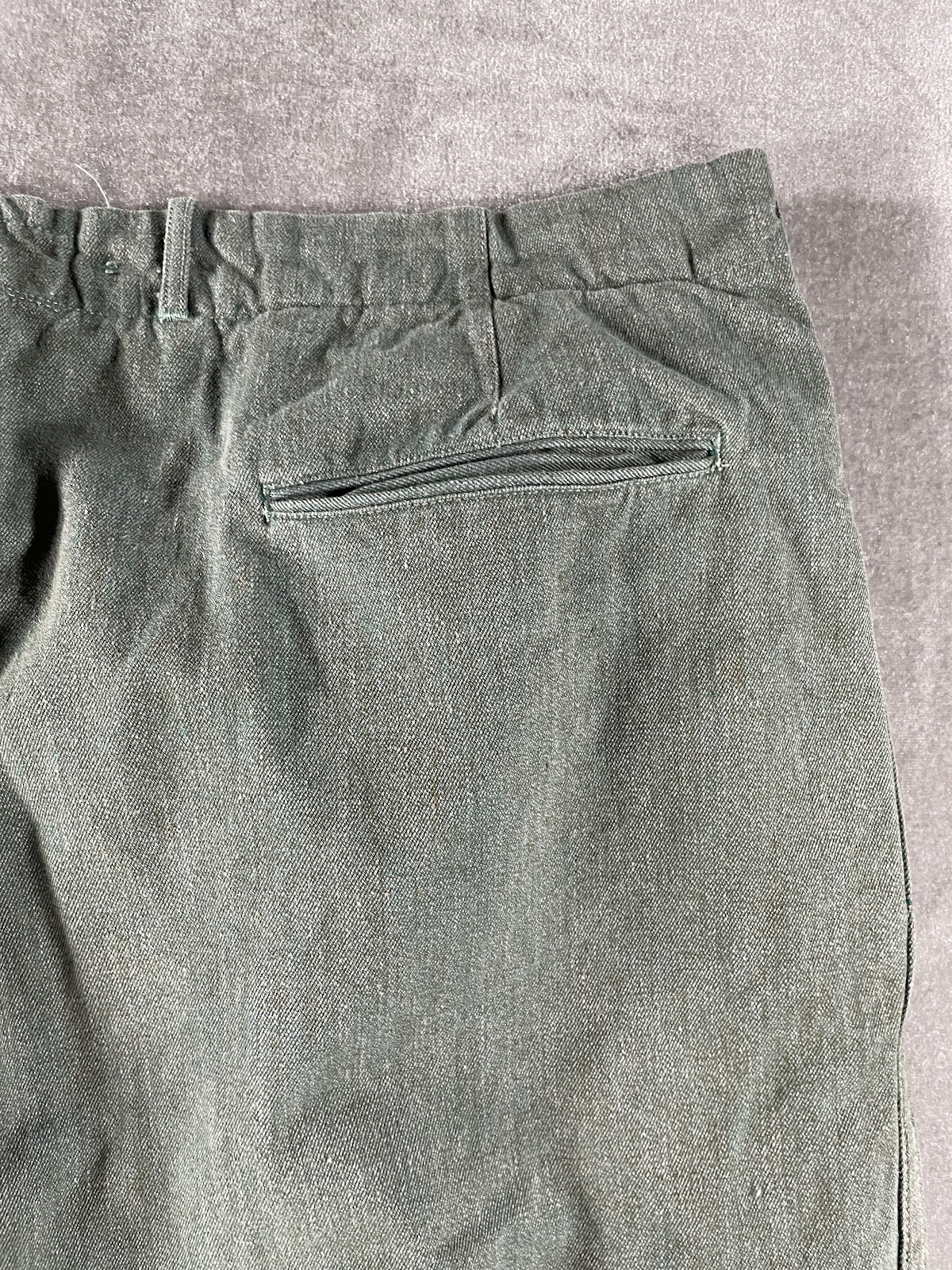FRISTADS ワークパンツ（プリズナーパンツ） グレーグリーン スウェーデン メンズ 12